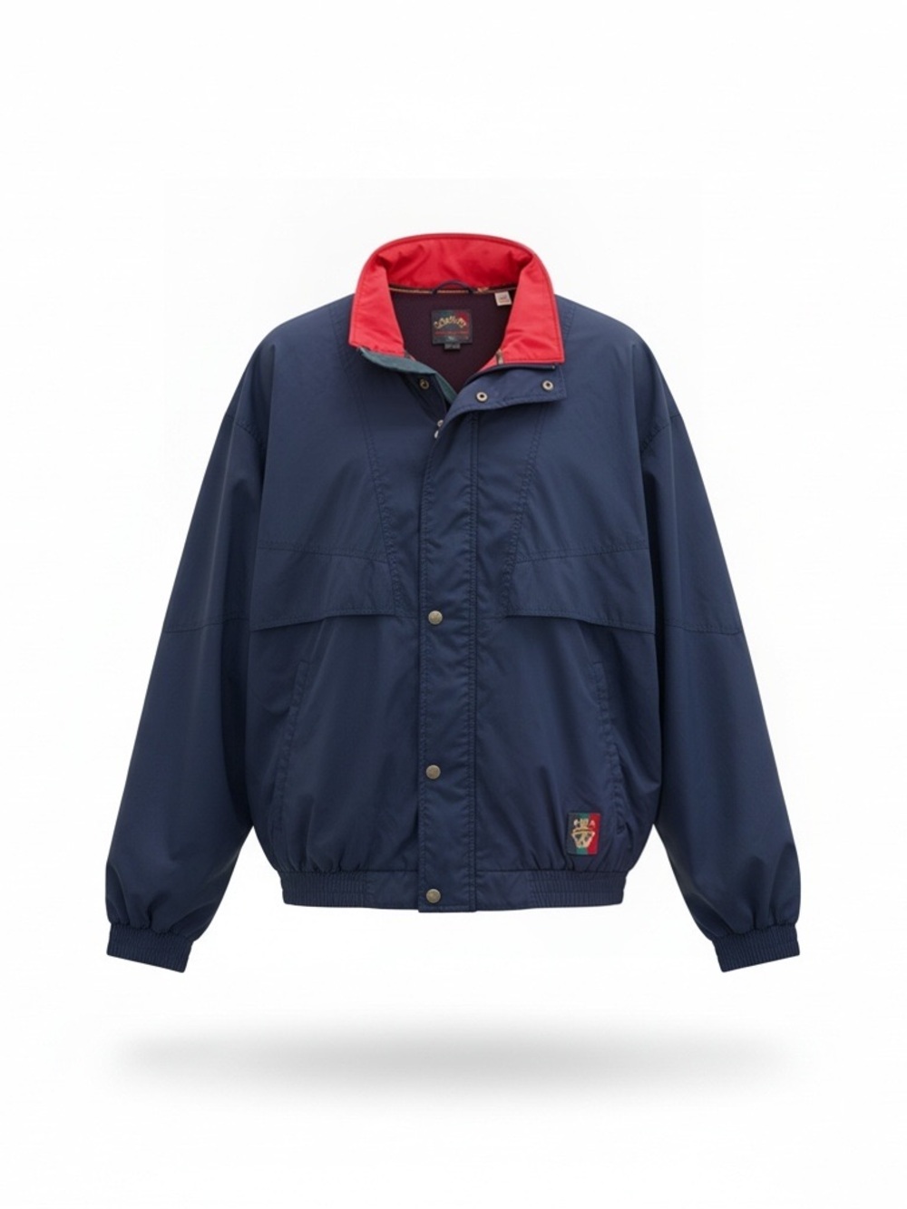 Vintage Sunice Navy Windbreaker Golf Jacket Y2K